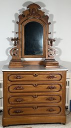 Antique Victorian Renaissance Revival Dresser