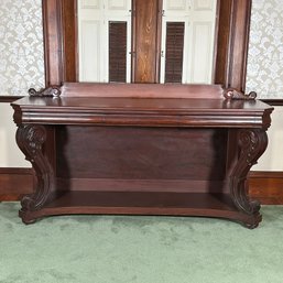 Empire Mahogany Sideboard