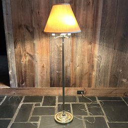 Brass Candelabra Floor Lamp