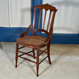 Carved Wood Side Chair
