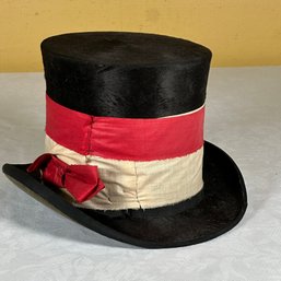 Antique Melton Hatter Top Hat