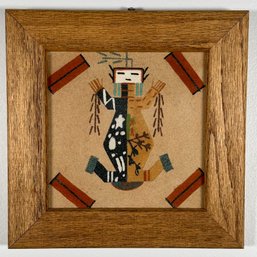 Signed Navajo Sandpainting