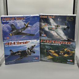 (4pcs) Hobby Boss Fighter Model Sets
