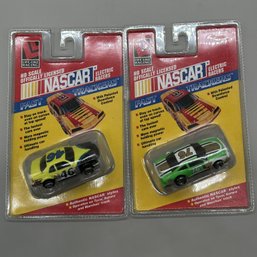 (2pcs) Life-Like Racing NASCAR Slot Cars
