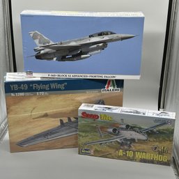 (3pcs) NIB Mixed Military Airplane Model Kits