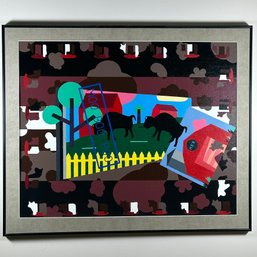 'Cow' Abstract Painting