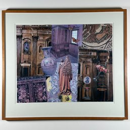 'Yesterday' Greco-Roman Style Paper Collage