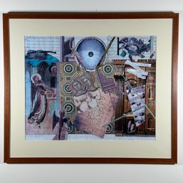 'Music Halls' Paper Collage
