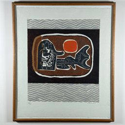 Max Papart (French, 1911-1994) Embossed Etching