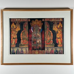 'Buddha's Divided Self' Religious Style Collage
