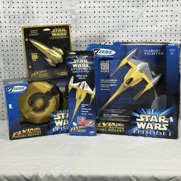 (4pcs) Estes Star Wars Episode 1 Model Rockets LOCAL PICKUP ONLY