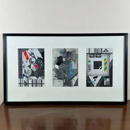 'Venetian Series I, II, III' Triptych Collage
