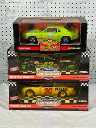 (3pcs) American Muscle Die-cast Cars