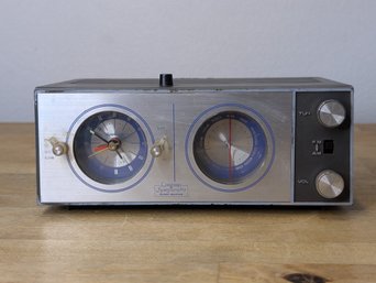 Vintage Longines Symphonette Sleep Master Clock Radio - Tested & Working