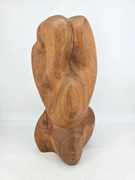 Hand Carved Abstract Wood / Wooden Sculpture - Organic Forms - In The Likes Of Etienne-Martin