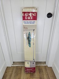 Adjustable Rolling Garment Rack Designed For Home Or Office Organization