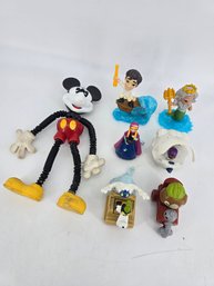 Collection Of Assorted Disney Character Collectible Figurines And Toys