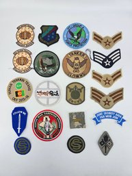 Lot Of 20 - Assorted Military Patches