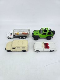 Lot Of Four - Die-cast Cars / Toy Vehichles