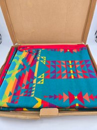 New - Collectible - Pendleton Woolen Mills Blanket - Beaver State Line
