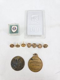 Vintage - Collection Of Boeing Employee Service Award Items - UPS