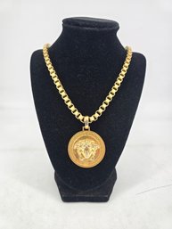 Versace Medusa Gold-Tone Necklace