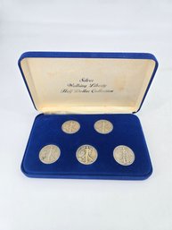 American History Society - Silver - Walking Liberty - US Half Dollar Collection