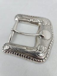 Vintage - Sterling .925 Silver - Belt Buckle - Western / Southwestern