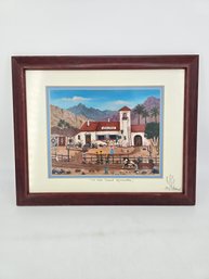 Numbered And Signed - Southwestern Print - 'The Olde Desert Mercantile'