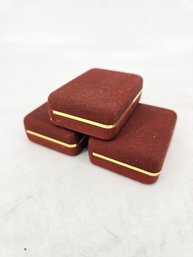 New - Lot Of Three - Vintage - Anson - Gold Tone - Pocket / Keychain / Gentleman's  Pen - Knife  Knives