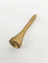 Vintage Brass Golf Tee