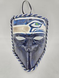 Seattle Seahawks - Handcrafted / Hand-painted - Mask - Signed