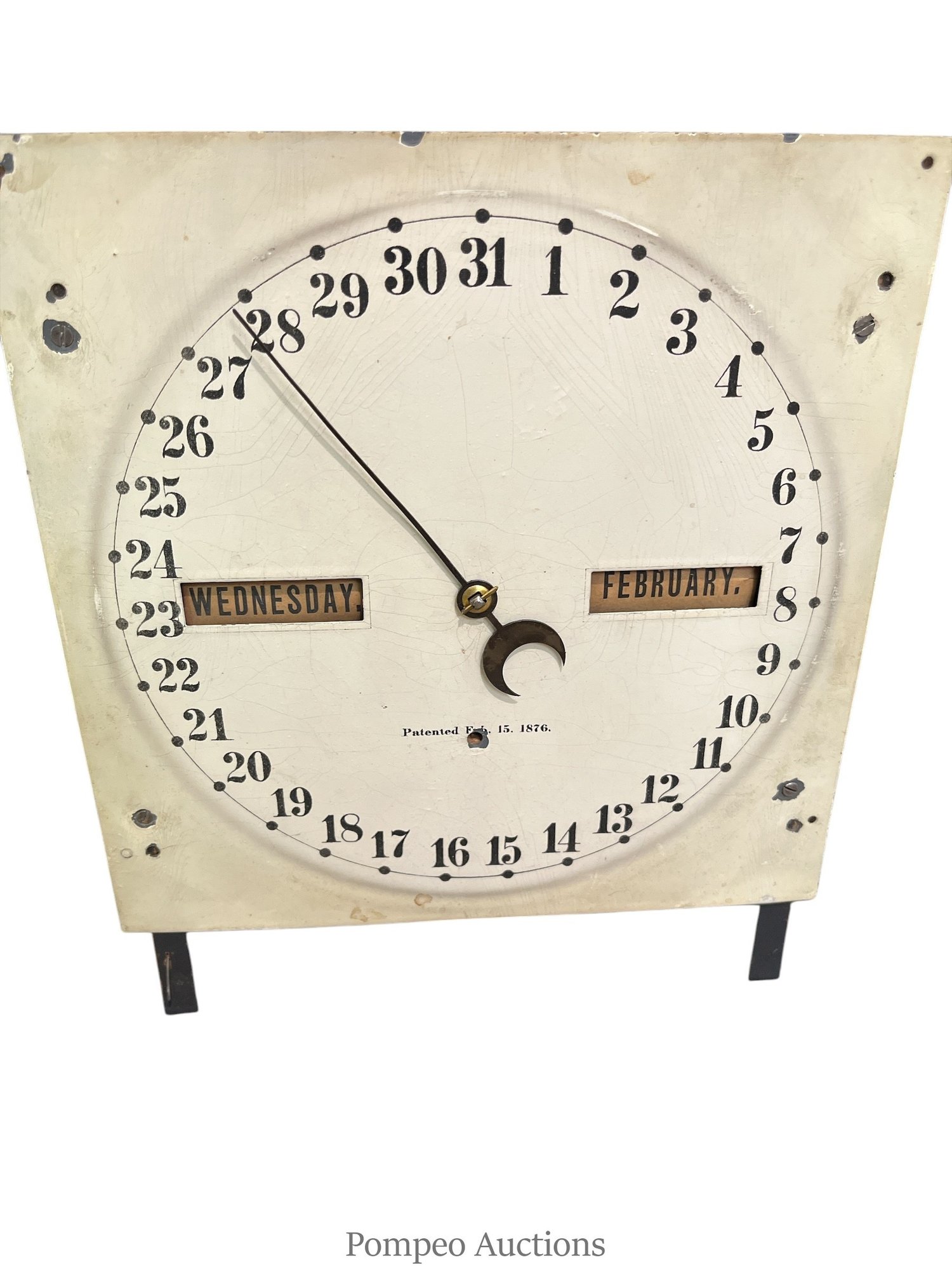 Days Parlor Seth Thomas 8 Day Parlor Calendar #1