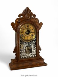 Gilbert Walnut Parlor 8 Day T&S
