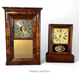 Pair Of Nice Clocks ~ Opportunity Lot ~ E.C. Brewster And Seth Thomas