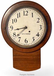 Seth Thomas Moderne Schoolhouse, 8 Day Timepiece  Bradford