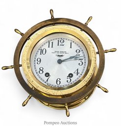 Seth Thomas 8 Day Ships Bell Clock