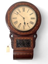 Jerome & Company Anglo-American 8 Day Wall Clock