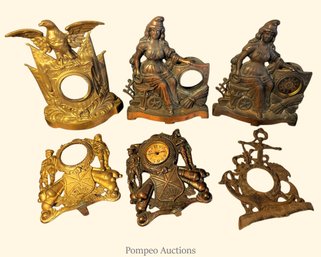 6 Iron Front Clock Cases