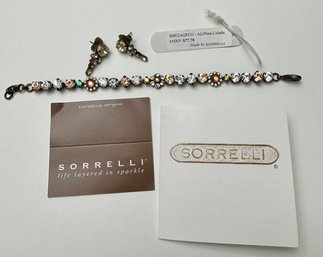 Sorelli Pina Colada Bracelet And Earring Set