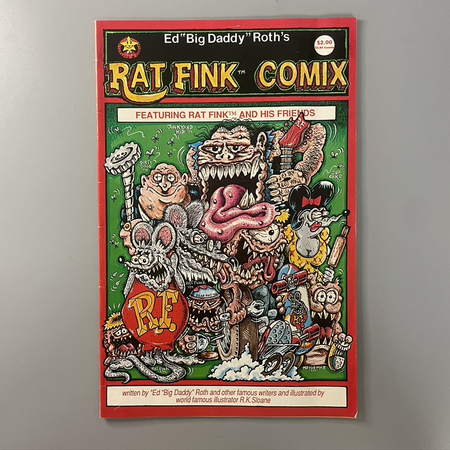 Rat Fink Comix Comic Book Ed 