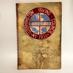 1953 Boy Scouts Jamboree Booklet And Letters Washington Irving Council Troop 18