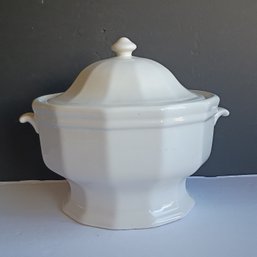 Vintage Large Soup Bowl And Lid