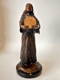GLENNA GOODACRE 1999 THE OFFERING STATUE SACAGAWEA