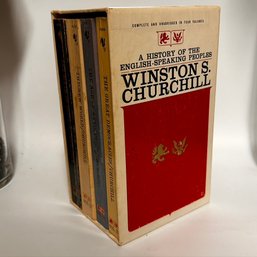 Winston Churchill A History Of The English-Speaking Peoples Four Volume Book Set 1950-1960s