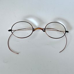 Antique Vintage Foldable Wire Glasses Spectacles