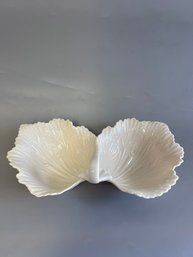 Lenox Monticello Collection Double Grape Leaf Dish, USA