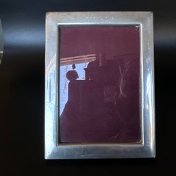 Antique / Vintage Sheffield England Photo Frame Finest English Pewter 5 X 6.5