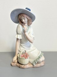 Nap Lladro Meadow Song Retired Vintage 7.5'
