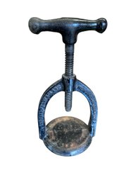 Antique Columbia Meat Juice Press, Landers, Frary & Clark In New Britain, Connecticut, USA.
